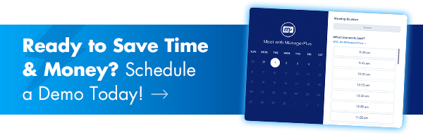 Demo save time and money calendar
